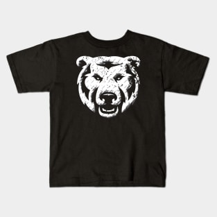 Diamond plate Milde bear Kids T-Shirt